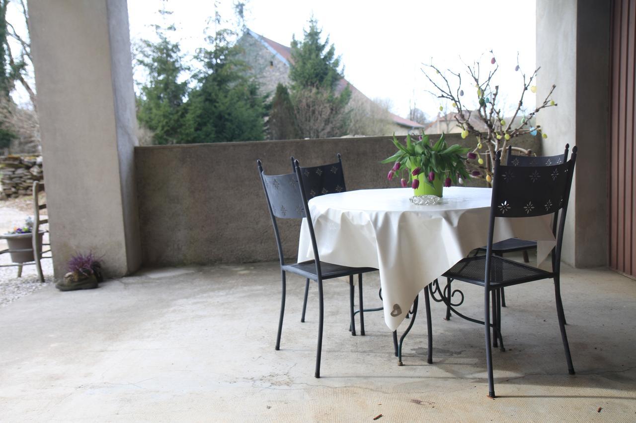 Gite De La Saugiat Le Fied Exterior foto